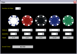 Poker Chip Calculator Distribution Play Slots Online