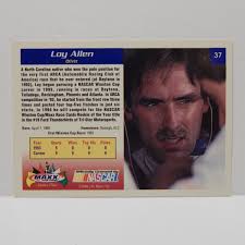 NASCAR Loy Allen Card 37