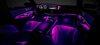 Bring Color To The Interior With An Ambient Lighting
