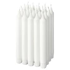 Jubla Unscented Chandelier Candle White 7 In 2020 Candle Chandelier White Candles Candles