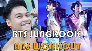 Bts taehyung jungkook abs jungkook oppa jung kook foto bts bts photo fan fiction j hope dance band workout. Average Baby Boy Tries Bts Jungkook Workout I Almost Fainted Youtube