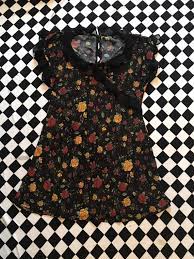 Maybe you would like to learn more about one of these? Late 90s Vintage Sheer Yellow Red Rose Floral Print Tunic Etsy