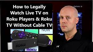 How To Legally Watch Live Tv On Roku Players Roku Tv Without Cable Tv Youtube