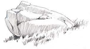 How To Draw Rocks Realistic Drawings Drawing Rocks Landscape Drawings