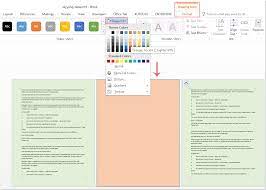 The background of a word document can be virtually any color, whether based on the document theme or from an expanded color wheel. How To Change Background Page Color Of One Page In A Word Document