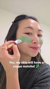 One for my skin, one for my soul 🍵#MatchaGlow I used @heapwellsuperfoods  matcha The product is non sponsored & I personally love it every time i  use. MATCHA face mask recipe: You'll