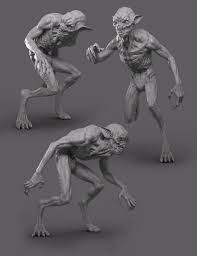 Poses For The Dweller Hd 3d Models And 3d Software By Daz 3d Creatures Monster Goblin Creature Drawings Poses Creatures