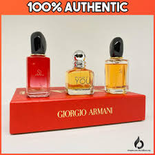 Buy emporio armani fragrances for women and get the best deals at the lowest prices on ebay! Armani Red By Giorgio Armani 3 In 1 Authentic 25ml Gift Set Perfume For Women Shopee Malaysia