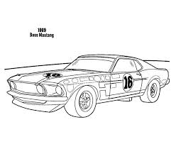 Those who work at an aut. 1969 Boss Mustang Car Coloring Pages Best Place To Color Cars Coloring Pages Coloring Pages Cartoon Car Drawing