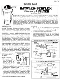 We did not find results for: Hayward Perflex Ec40 Owner S Manual Pdf Download Manualslib