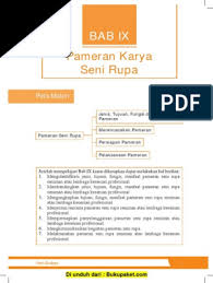 Tuliskan urutan yang tepat susunan organisasi kepanitiaan dalam pameran. Bab 9 Pameran Karya Seni Rupa Pdf Pdf