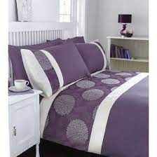 Commandez dès maintenant et bénéficiez d'une livraison rapide de votre parure de lit à domicile, en point relais ou dans le magasin auchan de votre choix ! Catherine Lansfield Mei Parure De Lit Violet Double Cdiscount Maison