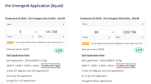 Ever wondered how the lawn care nut started throwing down milorganite? Pre Emergent Application Rate Cost Comparison Album On Imgur
