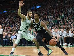 At this point in the nba season, teams are either playing for playoff or draft positioning. It S Time For San Antonio Spurs Vs Boston Celtics Pounding The Rock