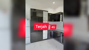 Buat kabinet dapur,wardrobe,interior sekitar kelantan fb : Kabinet Dapur 4g Hitam Licin Berkilat 014 Hiasan Dalaman Youtube