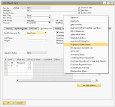 Working With Inventory Audit Report Sap Blogs