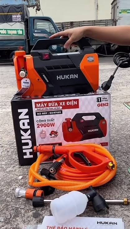 Máy Rửa Xe Cao Áp HUKAN G2-R7 LUX Hiệu Suất Đỉnh Cao