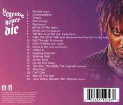 R i p legends anime rapper cartoon art rapper art. Legends Never Die Juice Wrld Amazon De Musik