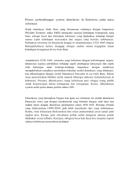 Maybe you would like to learn more about one of these? Ciri Ciri Pemerintahan Reformasi Order Baru Orde Lama