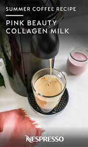 Pink Beauty Collagen Milk Creamer Recipe Nespresso Recipes Dairy Free Creamer Nespresso