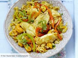 Undefined Salade De Riz Riz Au Poulet Poulet Indien
