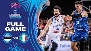 Nba, euroleague, eurocup and more than 30 european leagues live! Estonia V Italy Full Game Fiba Eurobasket Qualifiers 2022 Youtube