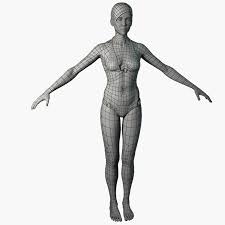 3d Realistic Virtual Female Virtuella 3d Model Character Female Superhero Body Anatomy