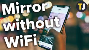 How To Mirror Your Iphone To Tv Without Wi Fi Youtube