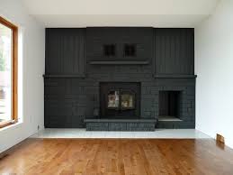This article describes the causes & cures for various types of the article distinguishes among common brick stain sources such as algae, bacteria, lichens, moss, soot, sulphur, fungal growth, and other causes. How To Easily Paint A Stone Fireplace Charcoal Grey Fireplace Makeover Dans Le Lakehouse