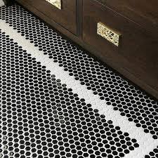 And you can always use a mixture of tiles with varying patterns or light and dark shades to bring attention to your walls or floors too. Black Hex Border Floor Tiles Design Ideas