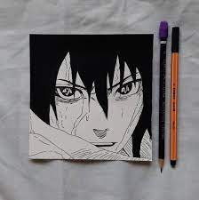 I can already see what you're about to do. Sasuke Uchiha Manga Sketch Naruto