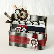 This video will show you the basics of making a simple, small book using easy methods with materials you likely have around the house, like index cards (for the folios), a cereal box (book cover), paper, duct tape. Index Card Holder The Hybrid Chick