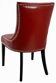 Red Leather Dining Room Chairs Leder Esszimmer Stühle