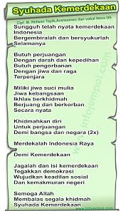 You can streaming and download for free here! Gambar Teks Lagu Hari Merdeka Gambar Viral Hd