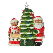 Click on images to zoom. Mr Christmas 12 Led Ceramic Nostalgic Tree With Figures 9927096 Hsn