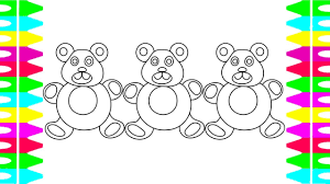100% free baby coloring pages. How To Draw Teddy Bear Coloring Pages For Baby Toddlers Kids Art Colors For Children With Markers Youtube