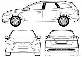 Coloriages ford c max fr hellokids. Coloriage Voiture Ford Focus Dessin Gratuit A Imprimer