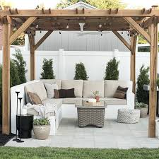 Backyard Escape Diy Outdoor Seating Outdoor Remodel Outdoor Pergola
