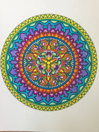 From Colorit Mandalas Volume 2 Colored With Tombow Brush Markers Mandala Coloring Pages Mandala Art Mandala Coloring