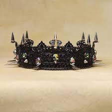 Jorge Black Crown Black Accessories Black Spiked Tiara Black Headpiece Gothic Crown Spiked Crown Black Tiara Black Tiara Black Accessories Gothic Crown