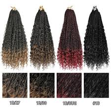 24 inches xpression ombre braiding hair, jumbo box braids. 2020 22 Inches Bohemian Ombre Braiding Hair Extension Synthetic Crochet Hair Messy Goddess Box Braids Hair With Curly Ends From Weavesclosure 3 32 Dhgate Com