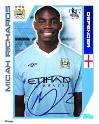 Micah lincoln richards (born 24 june 1988) is an english professional footballer who plays as a defender for premier league club aston villa. Micah Richards Topps Football Stickers Aston Villa Premier League