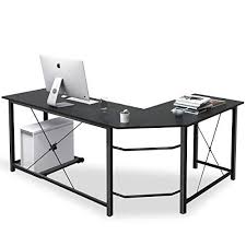 Import quality computer table supplied by experienced manufacturers at global sources. L Shaped Desk Corner Computer Desk Sturdy Computer Table Writing Desk Gaming Desk Workstation Coleshome Black Buy Online In Malta At Malta Desertcart Com Productid 141350407