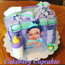 Cakebaby Cupcakes On Twitter Custom Princess Amp The Frog Diaper Bag Cake For A Baby Shower Cakebabycupcakes Https T Co Huckkunp3l Twitter