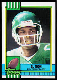 Al Toon, 1990 Topps, #463, New York Jets,