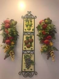 Showing results for home interior pictures 296,739 results. Home Interiors Large 3 Pcs Lot Of Fruit Wall Swag Decor Kitchen Collectibles Ebay House Interior Kitchen Decor Interior