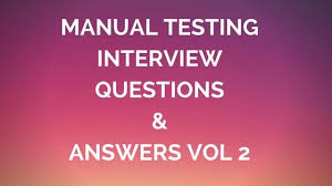 Manual Testing Interview Questions And Answers Vol 2q1 What Is Top Down Approach Ans Testing