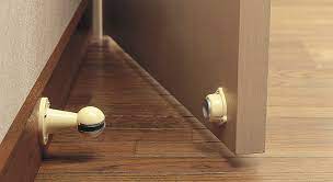 And the best part is that even a true multitasker, the brush door sweep does it all: Door Stoppers Furniture And Architectural Products Sugatsune Global