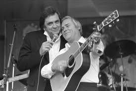 Legacy Recordings - #tbt Johnny Cash and George Jones - The Possum perform  at Jones Country Music Park in Texas, 1984 | Facebook