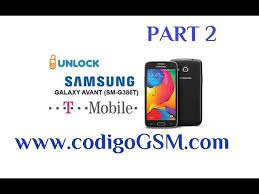 Get galaxy s21 ultra 5g with unlimited plan! Samsung Sm G386t Avant Network Unlock Code Pt 2 G386 Youtube